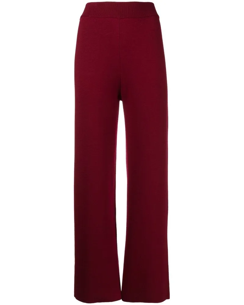 Kenzo Schlaghose mit Logo - Rot Rot