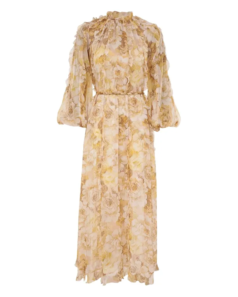 Zimmermann silk maxi dress - Gelb Gelb