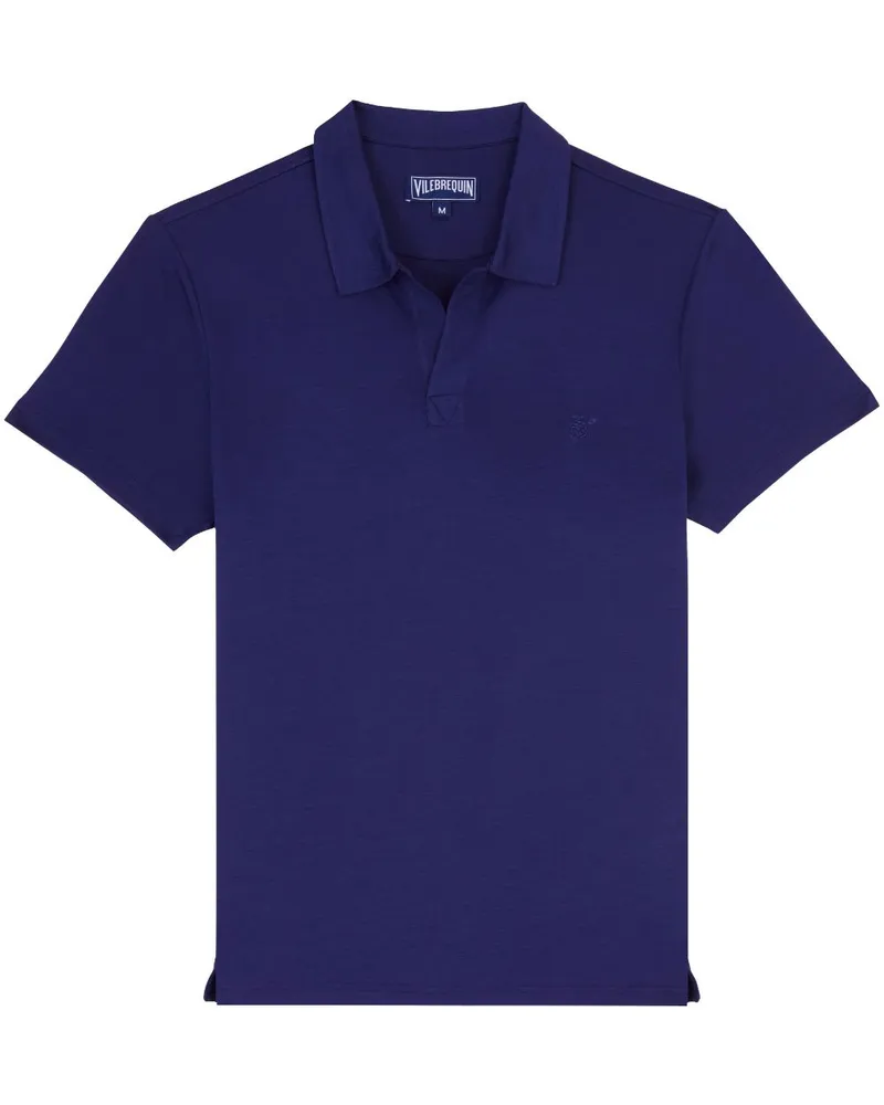 Vilebrequin Poloshirt mit kurzen Ärmeln Blau