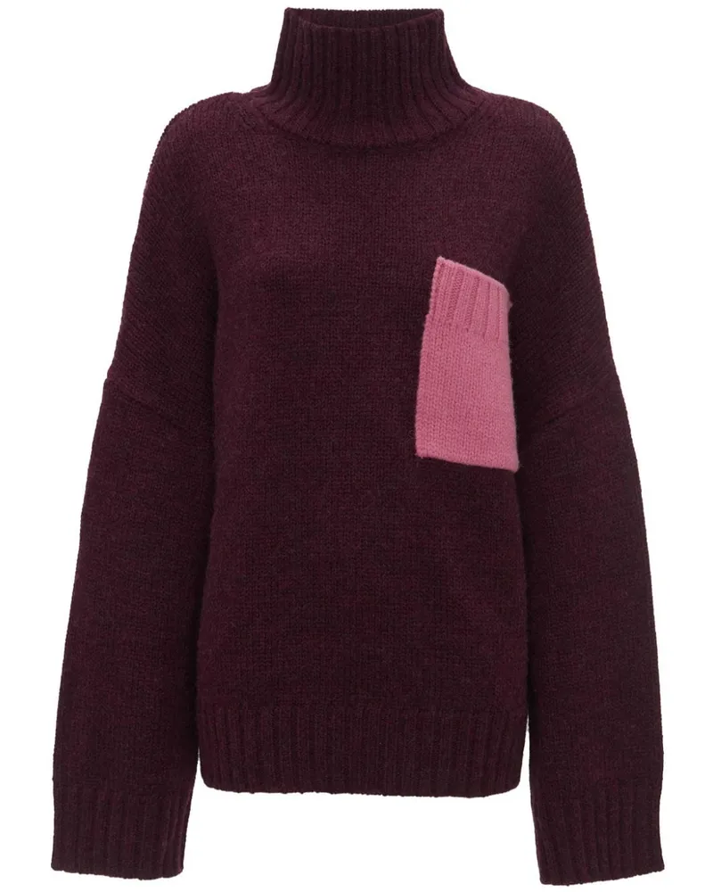 J.W.Anderson Gerippter Pullover - Violett Violett