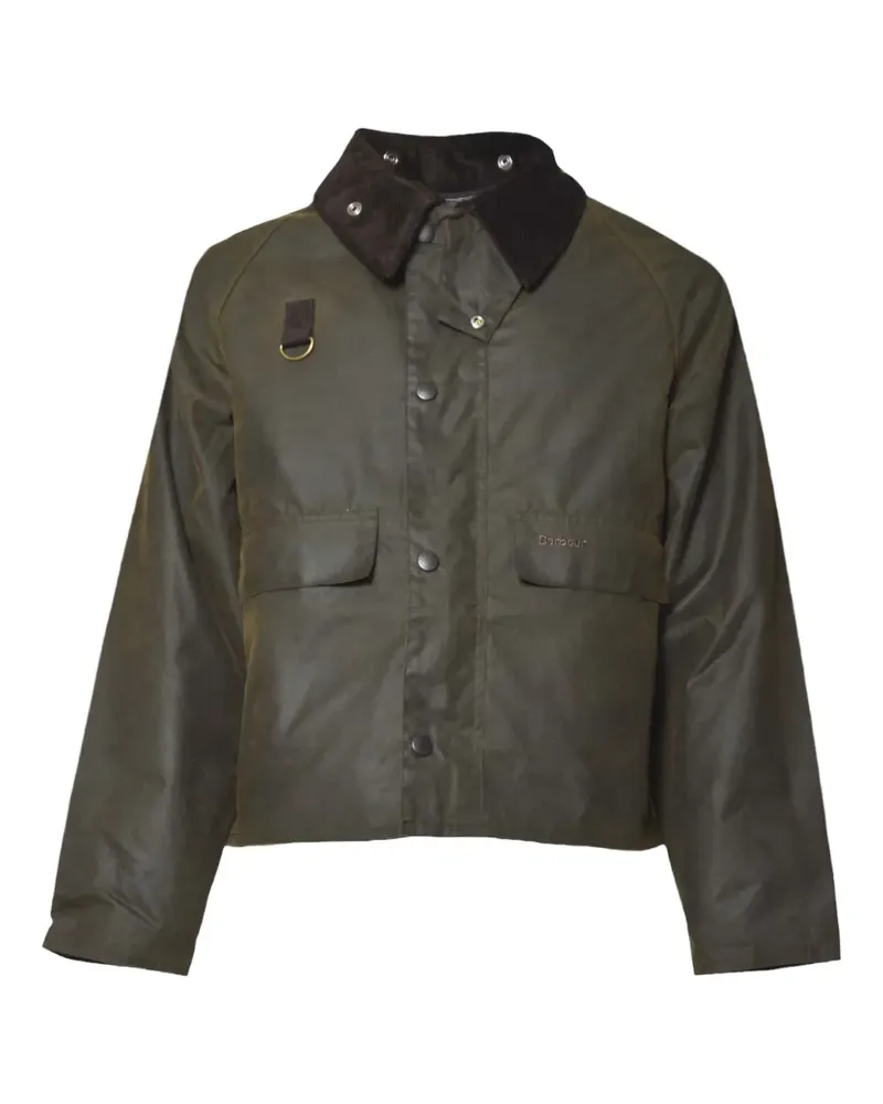 Barbour Jacke mit Cordkragen - Braun Braun