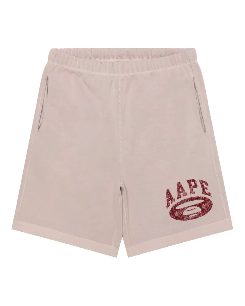 BAPE camouflage-print reversible shorts - Rosa Rosa