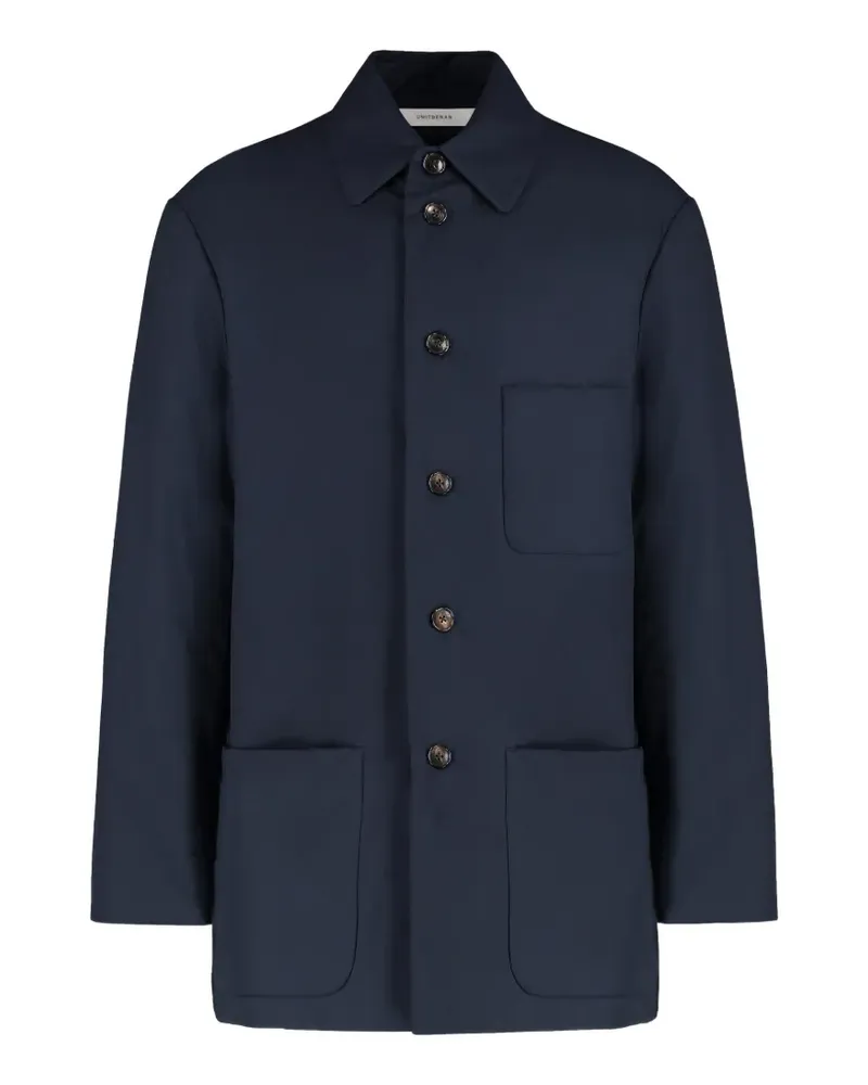 Umit Benan Einreihige Phil Jacke - Blau Blau