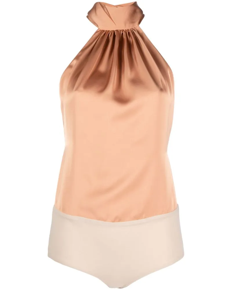 Philosophy Di Lorenzo Serafini Top mit Neckholder - Nude Nude