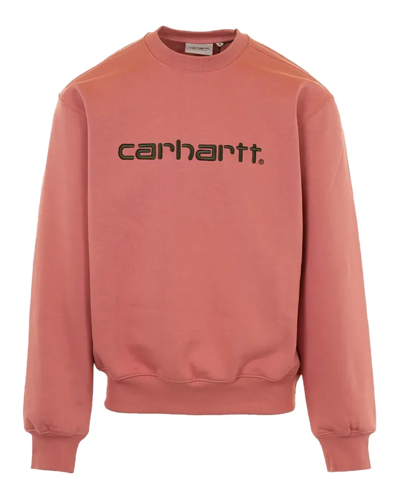 Carhartt WIP logo sweatshirt - Rosa Rosa