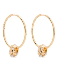 Missoma Abacus Nugget hoops Gold