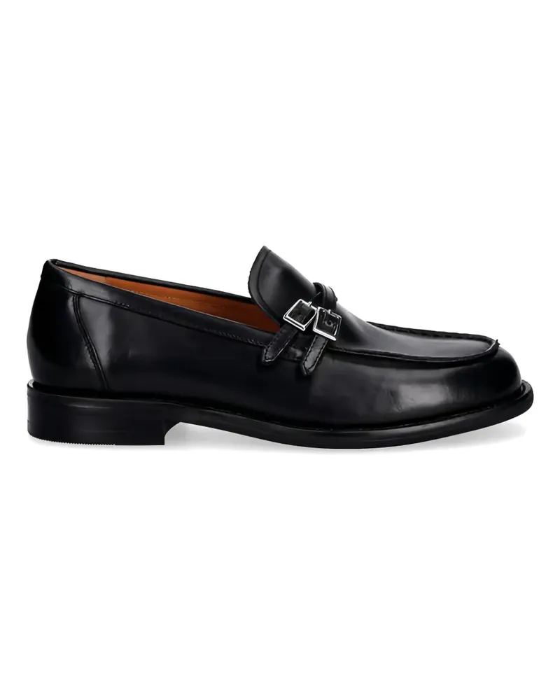 Vagabond buckle strap loafers - Schwarz Schwarz