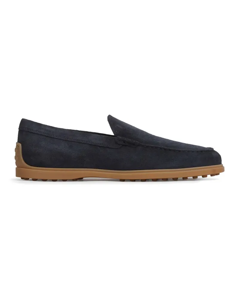 TOD'S reversed loafers - Blau Blau