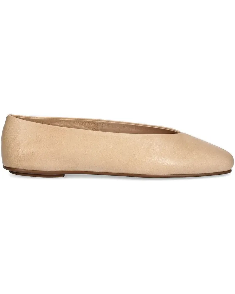 Jeffrey Campbell Ballerinas mit eckiger Kappe - Nude Nude