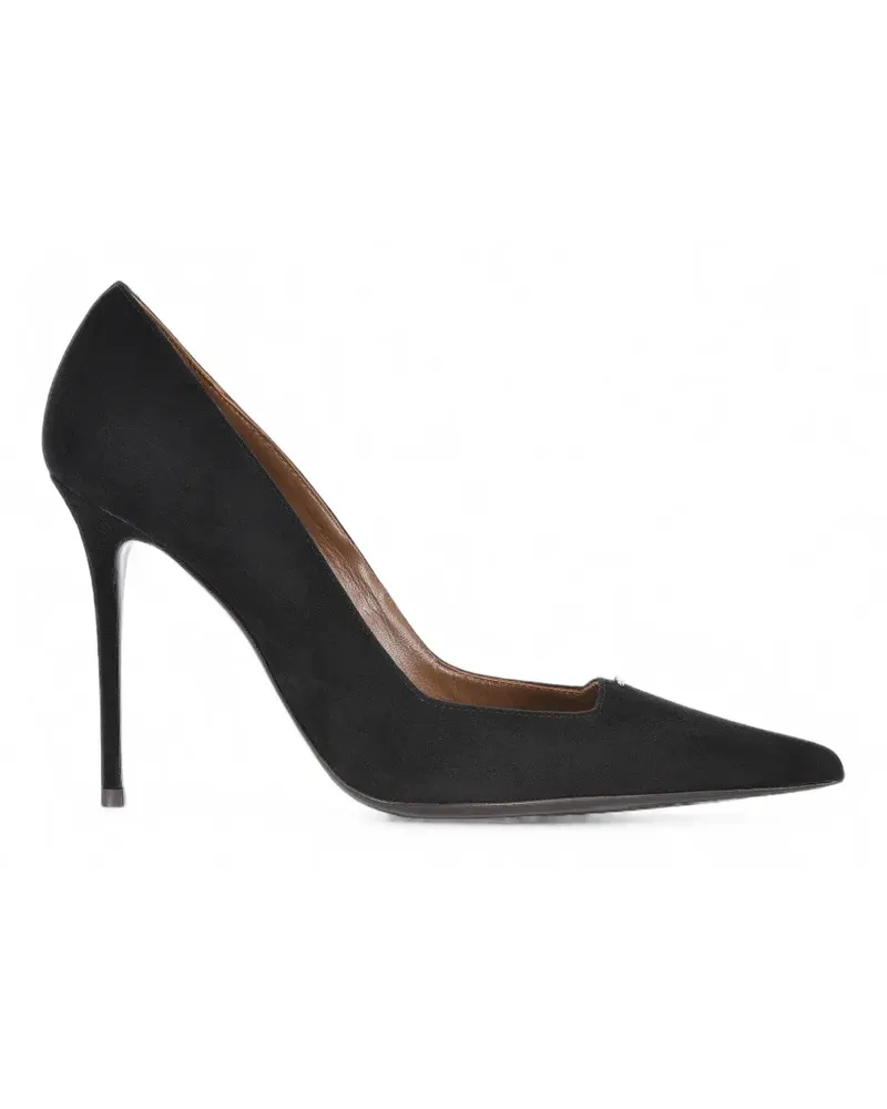 Giuseppe Zanotti Raquel Pumps aus Wildleder mit Strass - Schwarz Schwarz
