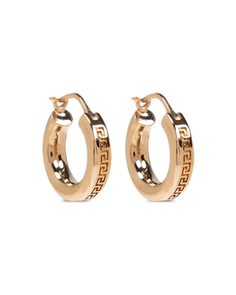 Versace Creolen mit Greca-Muster - Gold Gold