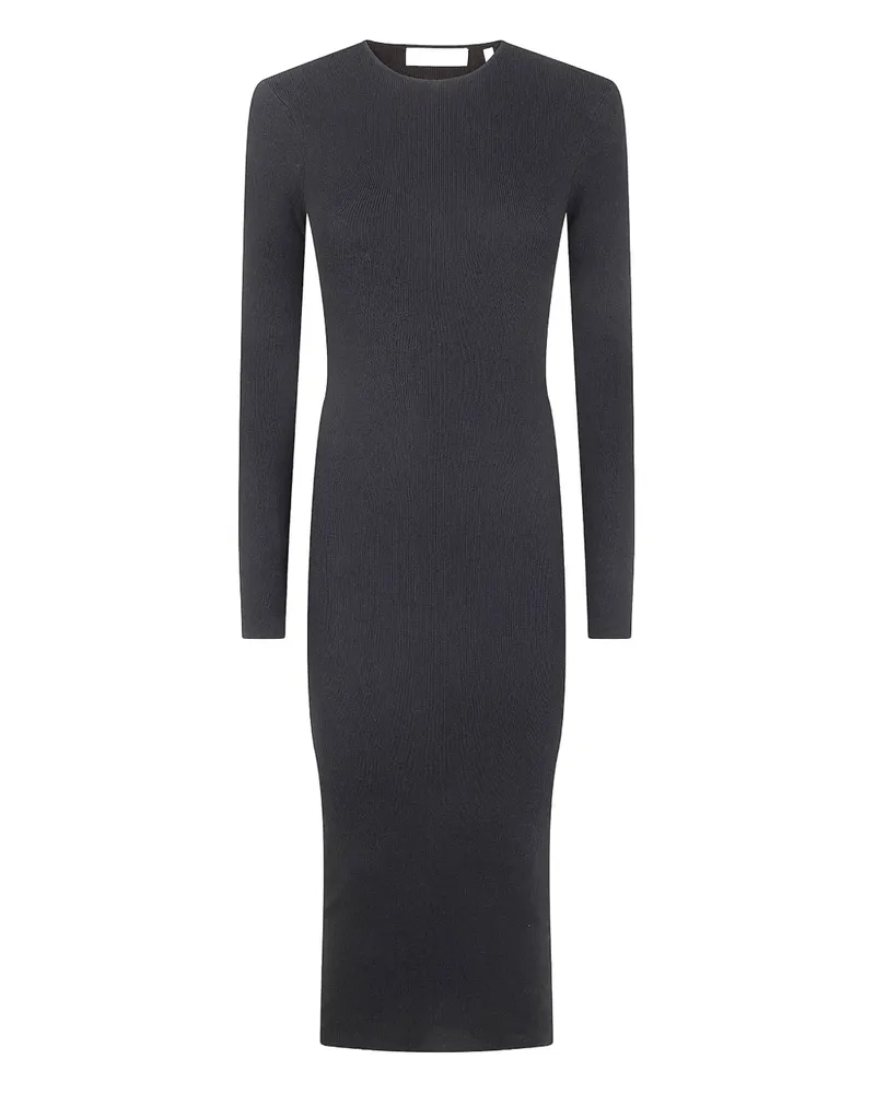 Fear of God ribbed midi dress - Schwarz Schwarz