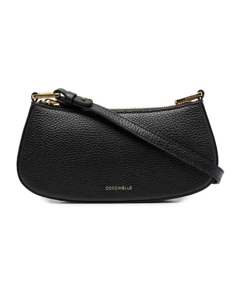 Coccinelle Merveille Schultertasche - Schwarz Schwarz