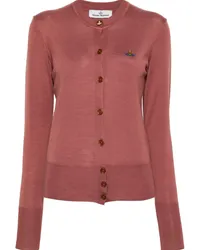 Vivienne Westwood Bestickter Bea Cardigan Rosa