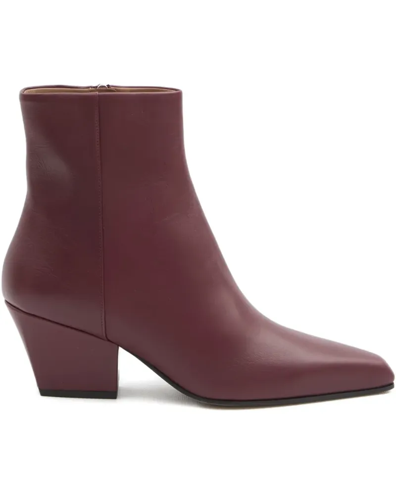 Paris Texas Jane Stiefel mit eckiger Kappe 60mm - Rot Rot