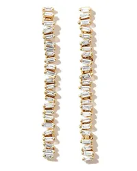 Suzanne Kalan 18kt Savannah Gelbgoldohrringe mit Diamanten Gold