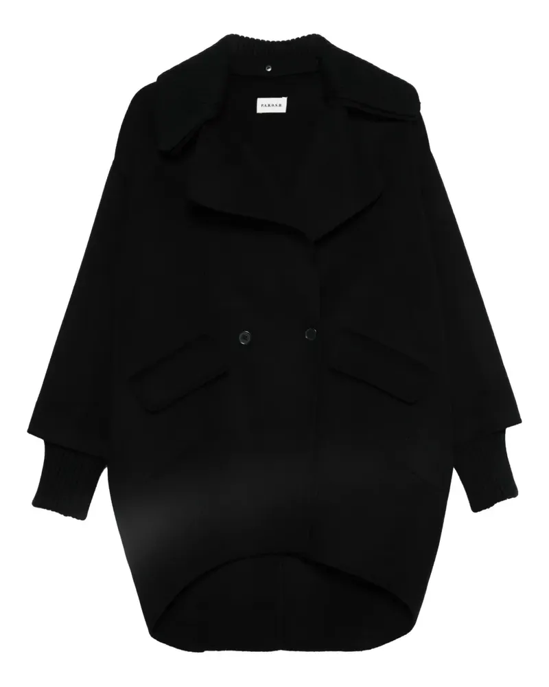 P.A.R.O.S.H. P.A.R.O H. double-breasted coat - Schwarz Schwarz