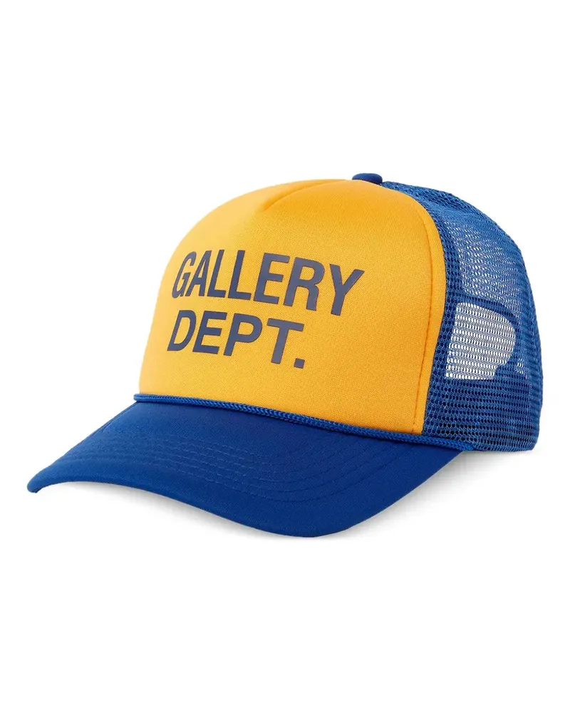 GALLERY DEPT. Baseballkappe mit Logo-Print - Blau Blau
