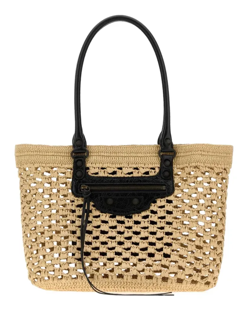 Balenciaga Le City tote bag - Nude Nude