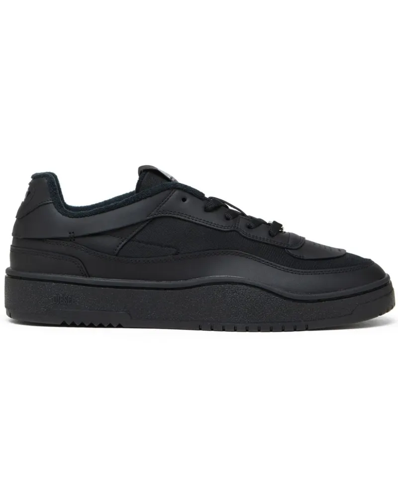 Diesel S-Oval Skate Sneakers - Schwarz Schwarz