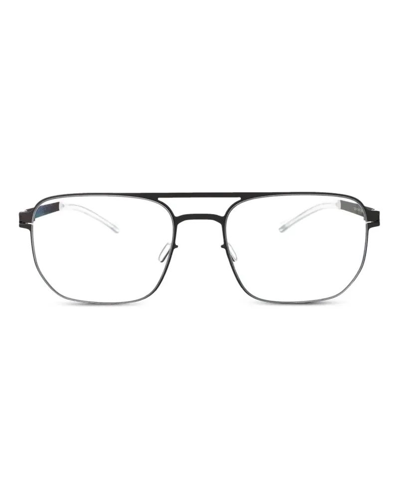 Mykita Rem Brille mit eckigem Gestell - Schwarz Schwarz