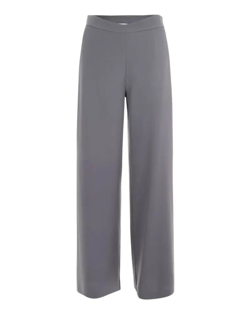 Patrizia Pepe logo-plaque trousers - Grau Grau