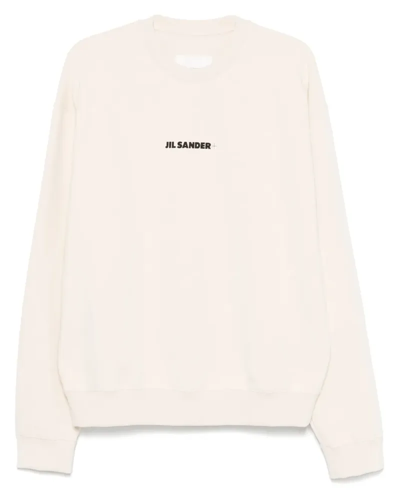 Jil Sander Sweatshirt mit Logo-Print - Nude Nude