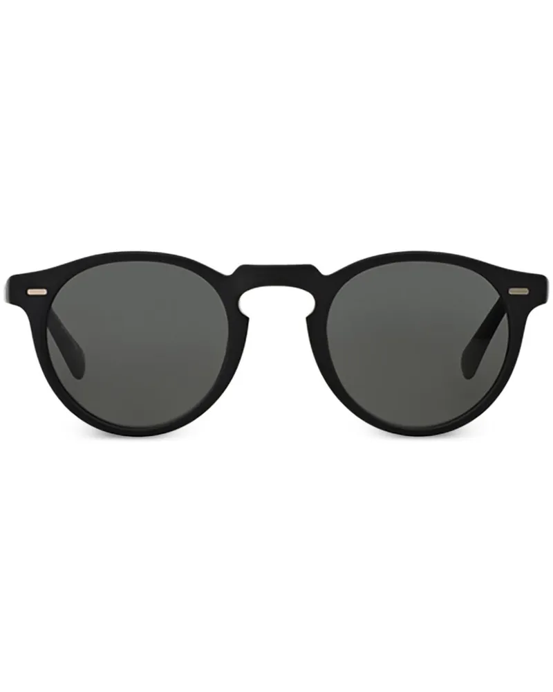 Oliver Peoples Gregory Peck Sonnenbrille - Schwarz Schwarz