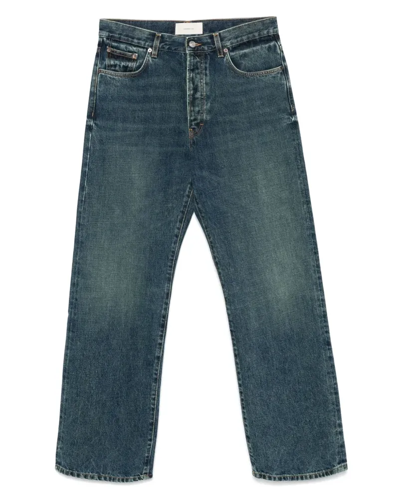 JEANERICA Jeans mit Logo-Patch - Blau Blau