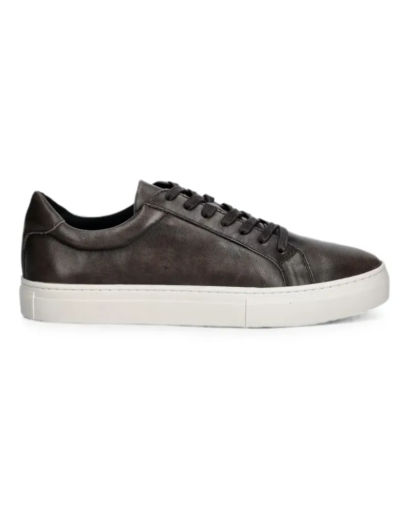 Vagabond Paul 2.0 leather lace-up sneakers - Braun Braun