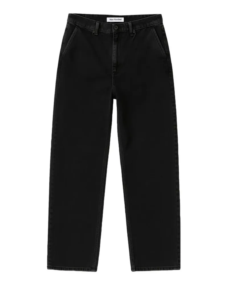 Won Hundred Dian loose-cut jeans - Schwarz Schwarz