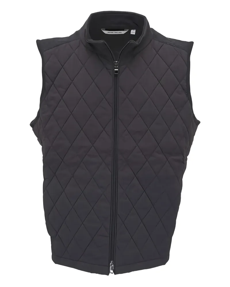 Peter Millar Gesteppte Essex Weste - Schwarz Schwarz