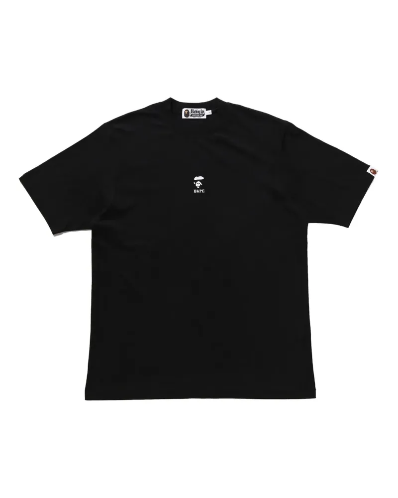 BAPE Ape Face T-Shirt - Schwarz Schwarz
