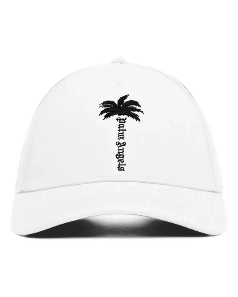 Palm Angels Palm Tree Baseballkappe - Weiß Weiß