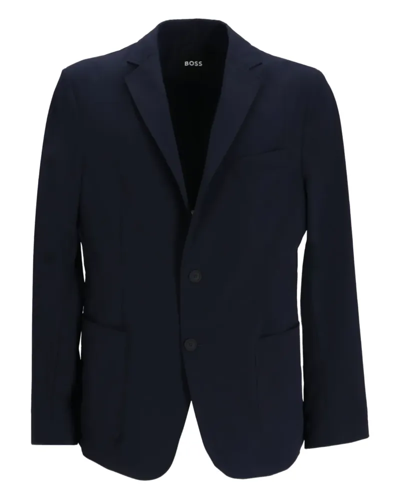 HUGO BOSS Einreihiges Sakko - Blau Blau