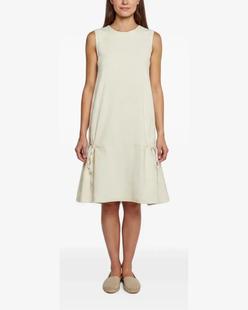 Victoria Beckham Gestuftes Cloqué-Minikleid - Nude Nude