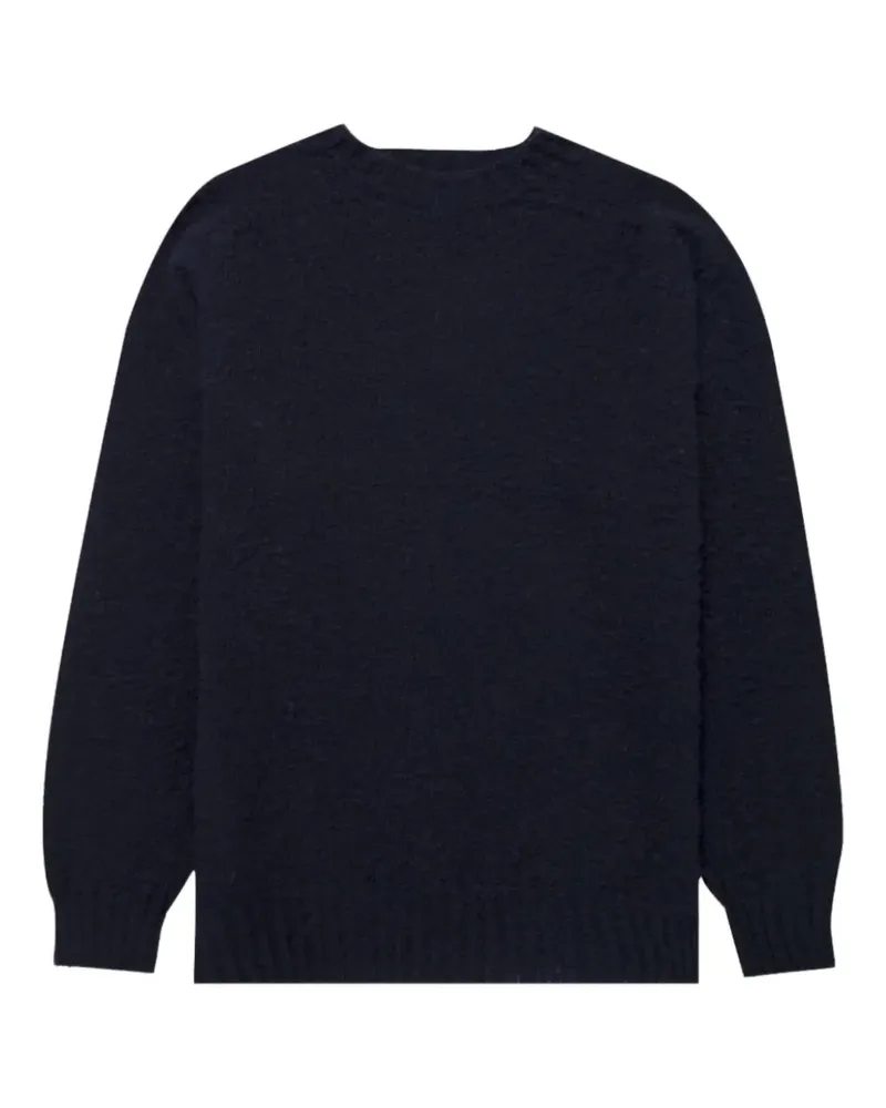 Sunspel Pullover mit Rundhalsausschnitt - Blau Blau