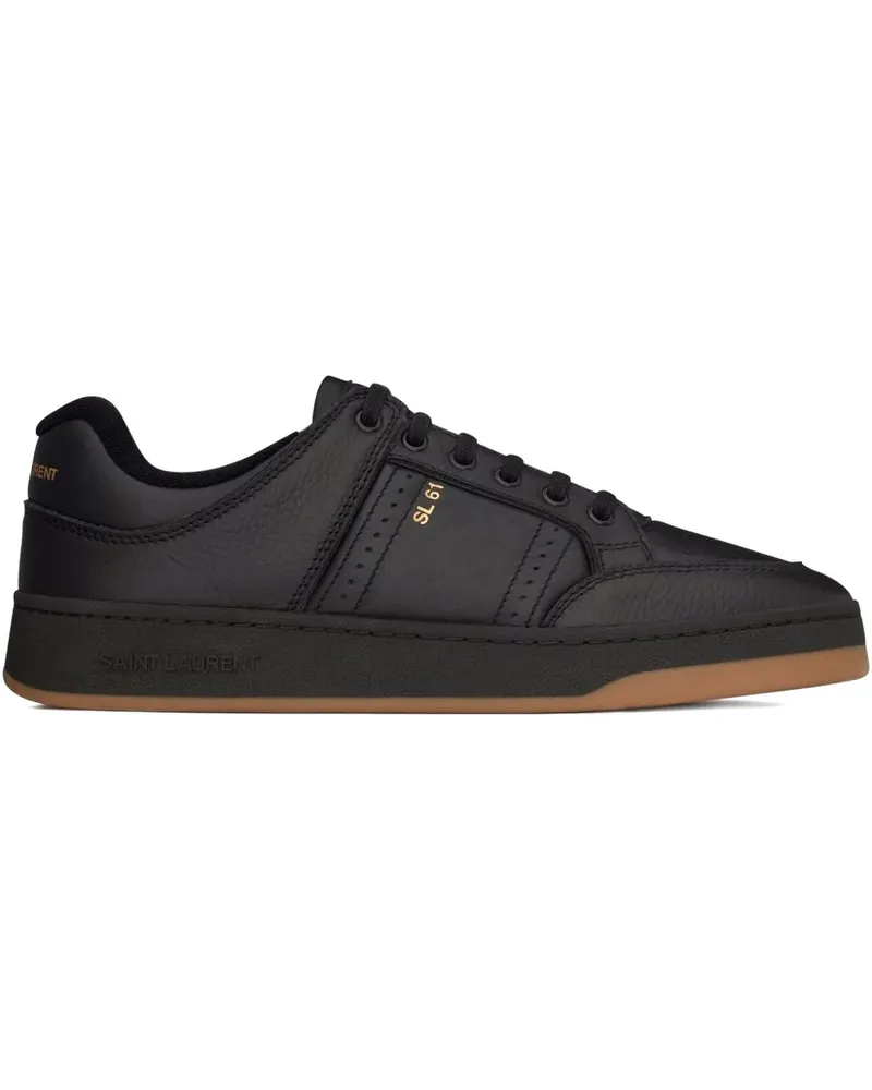Saint Laurent Klassische Sneakers - Schwarz Schwarz