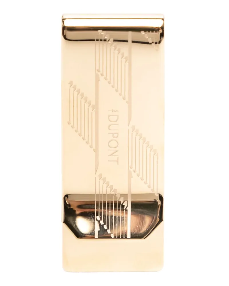 S.T. Dupont Geldscheinklammer mit Monogramm - Gold Gold