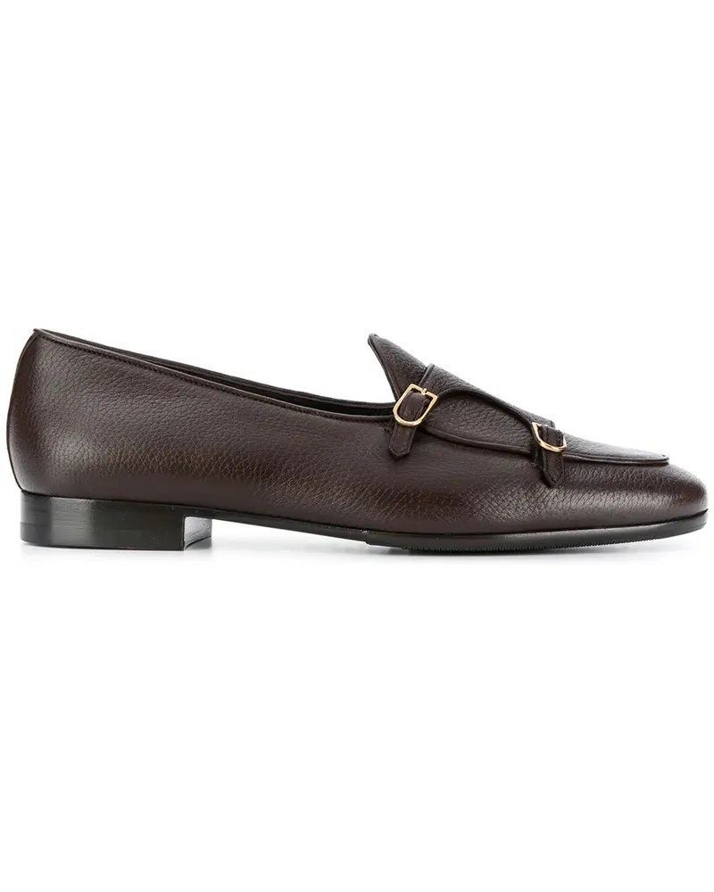 Edhèn Milano Brera' Monk-Schuhe - Braun Braun