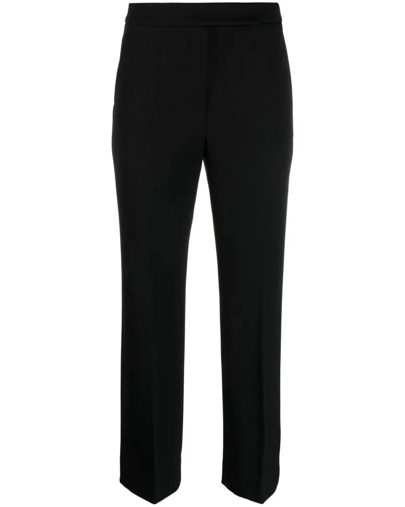 Tory Burch Klassische Cropped-Hose - Schwarz Schwarz