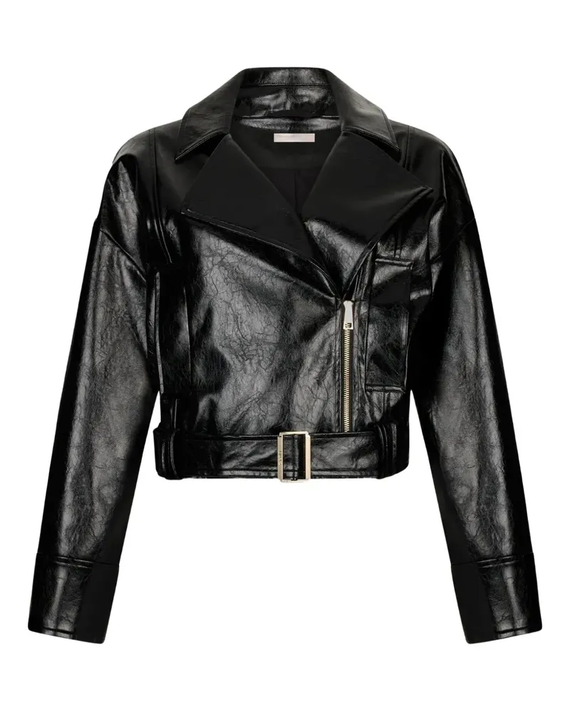 Liu Jo Bikerjacke mit Gürtel - Schwarz Schwarz
