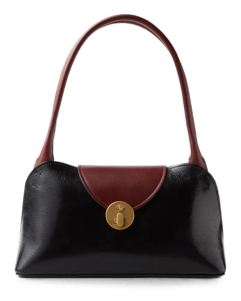 Versace Kleine Vivian East-West-Schultertasche - Schwarz Schwarz