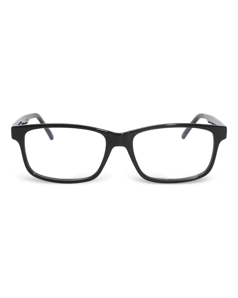 Saint Laurent rectangle-frame glasses - Schwarz Schwarz