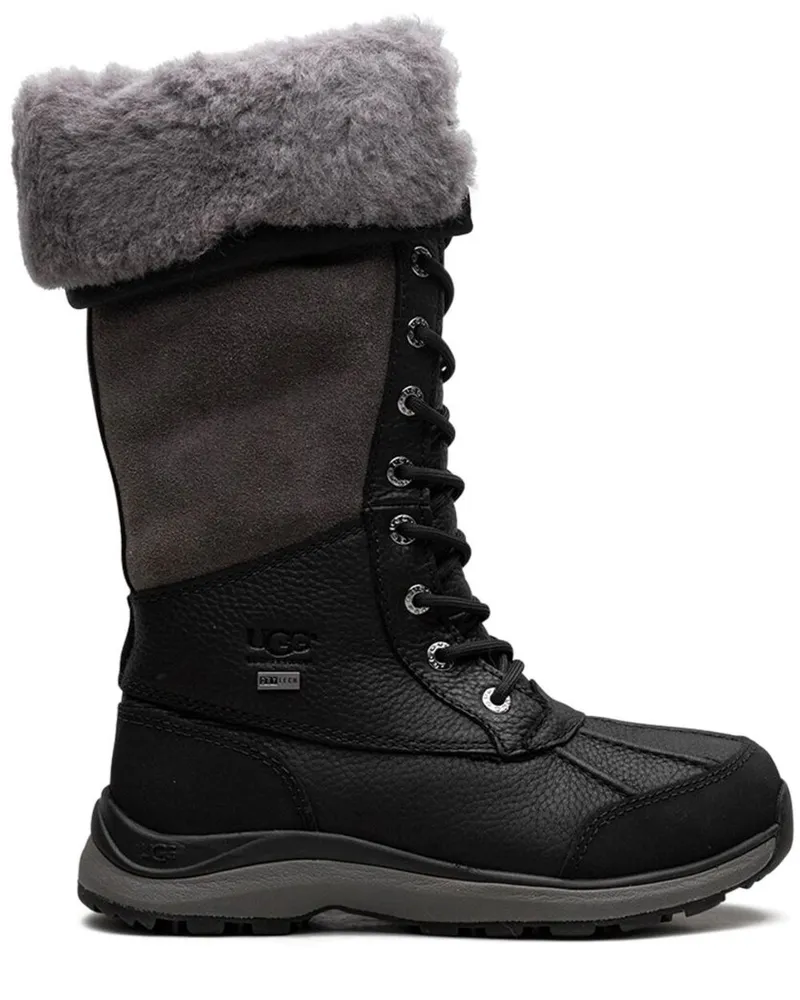 UGG Adirondack III Tall Black Stiefel - Schwarz Schwarz
