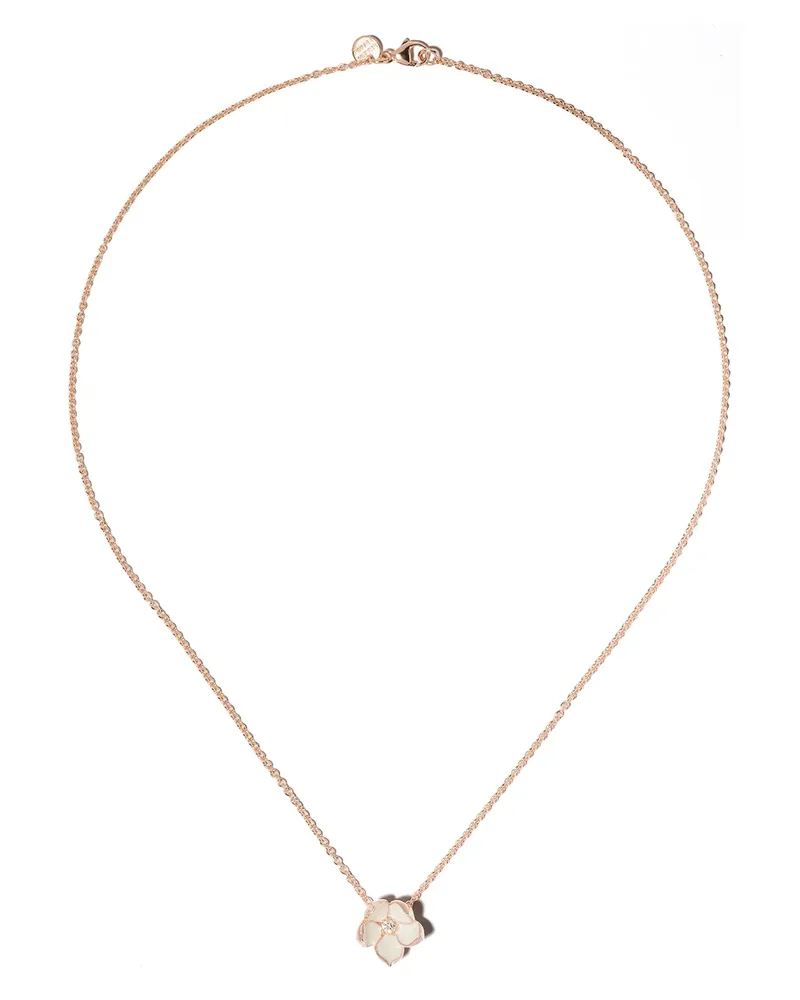 Shaun Leane Cherry Blossom' Halskette mit Diamanten - ROSE GOLD VERMEIL Rose