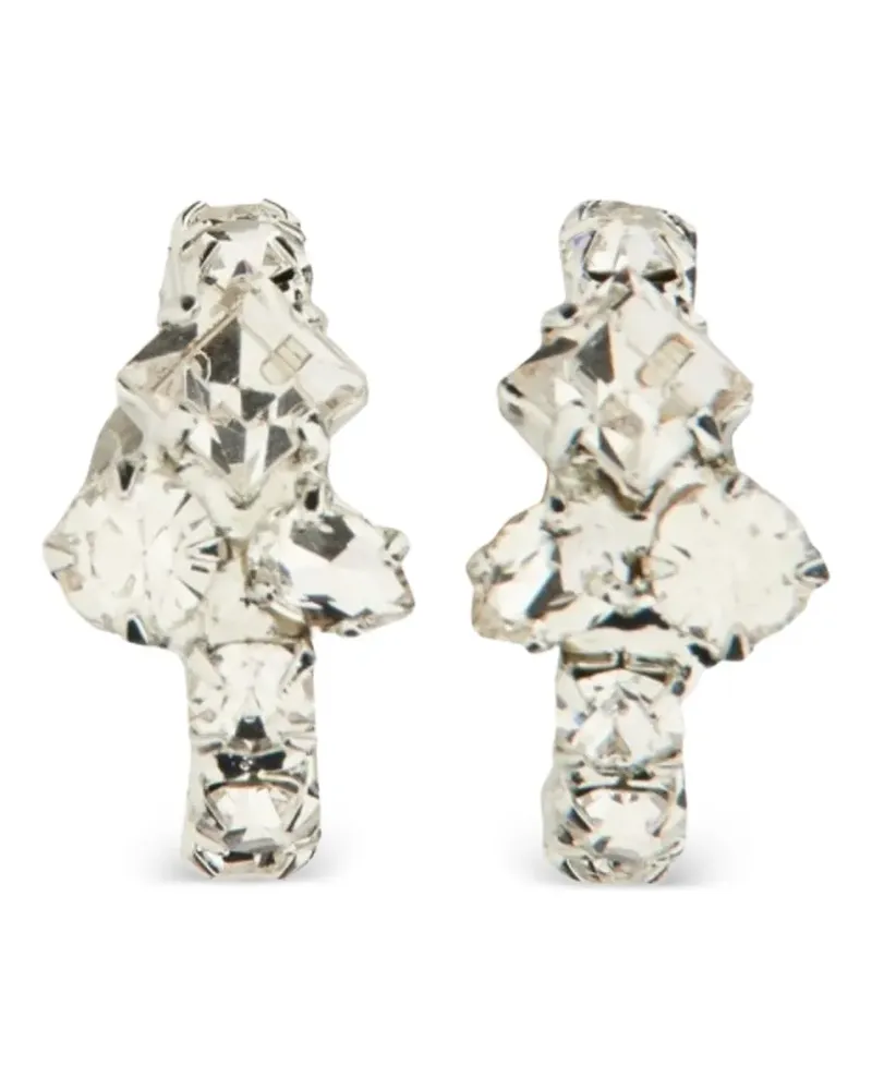 Magda Butrym crystal brass earrings - Silber Silber
