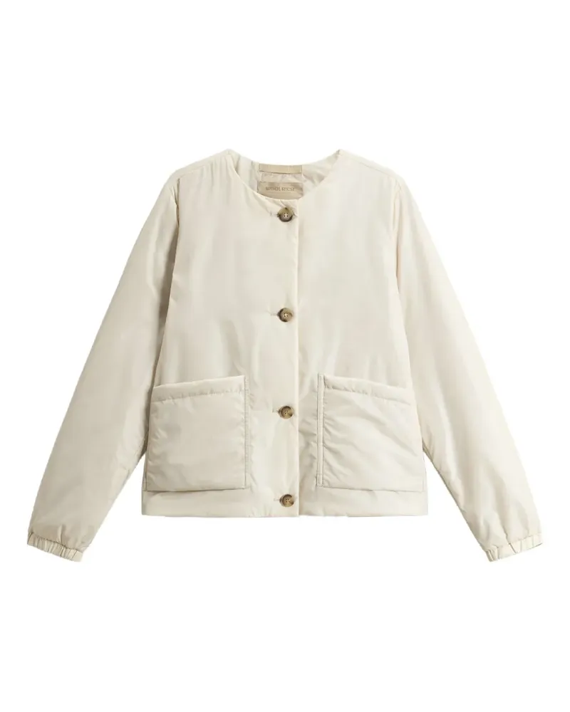 Woolrich Jacke mit aufgesetzter Tasche - Nude Nude