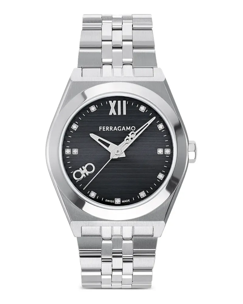 Ferragamo Vega 40mm watch - Schwarz Schwarz