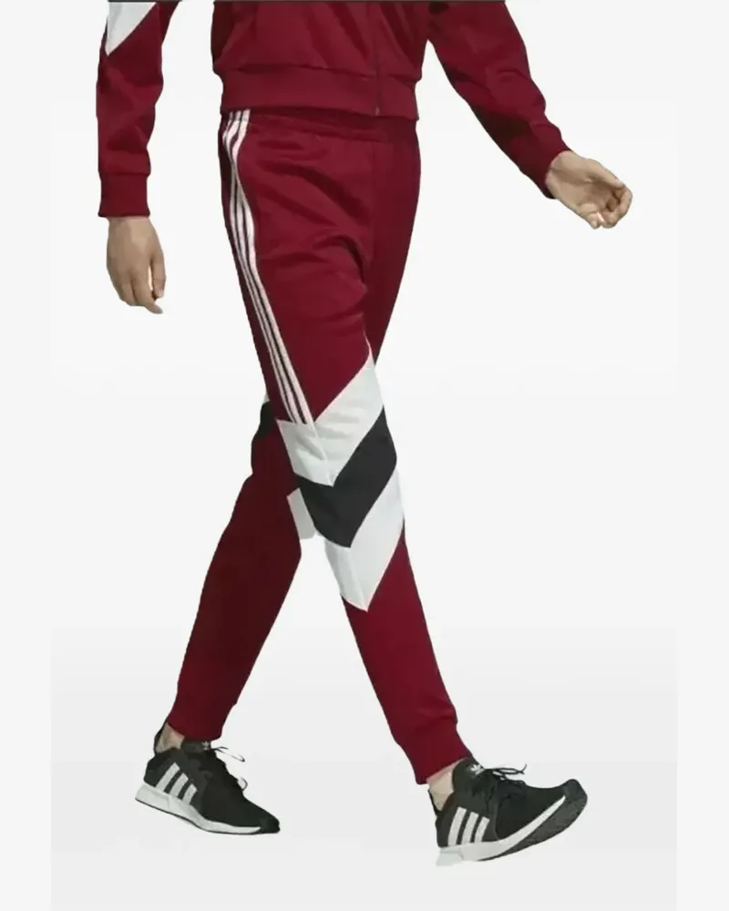 adidas Jogginghose mit Streifen - Rot Rot